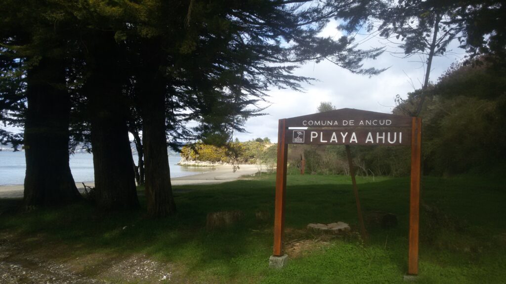 Playa del Fuerte Ahui, Ancud, Chiloé.
